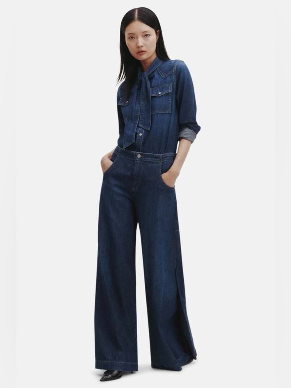 TWP Lulu Jeans in Dark Wash Sz 26